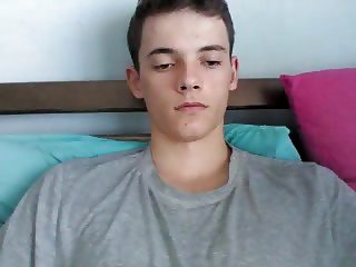 Albanian Handsome Boy Cums On Cam,Big Cock,Tight Smooth Ass